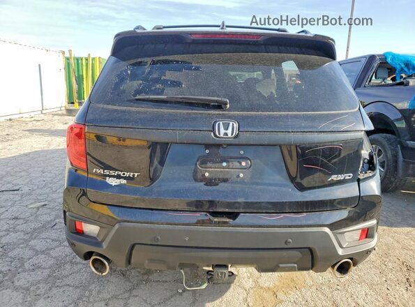 5FNYF8H52PB013909 2023 HONDA PASSPORT Black Widok z tyłu
