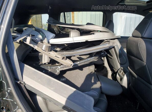 5FNYF8H52PB013909 2023 HONDA PASSPORT Black Widok tylnych siedzeń