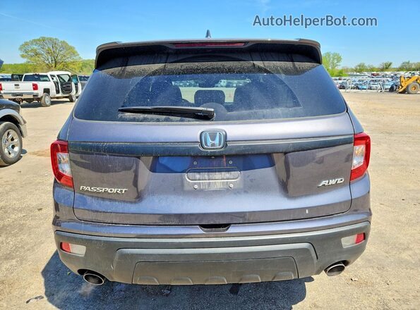 5FNYF8H53KB012521 2019 HONDA PASSPORT Gray 