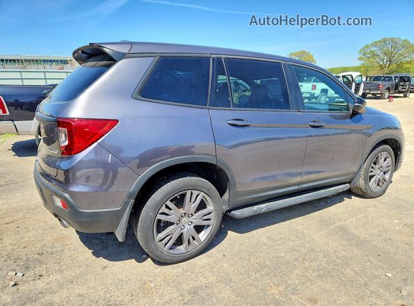 5FNYF8H53KB012521 2019 HONDA PASSPORT Gray 