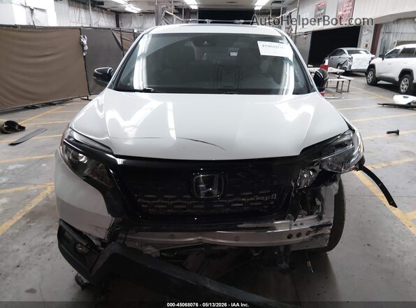 5FNYF8H53MB004826 2021 HONDA PASSPORT White Вид щитка приладів