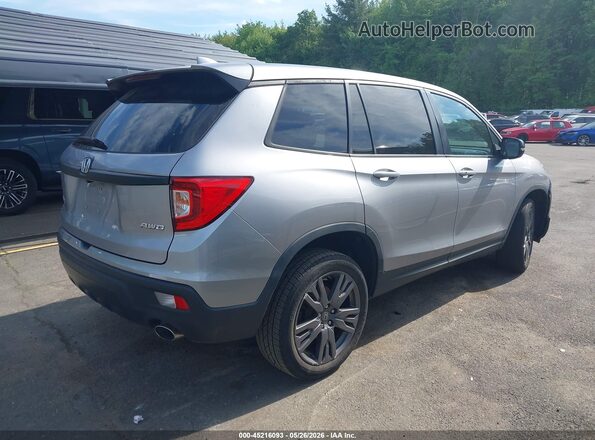 5FNYF8H54LB014585 2020 HONDA PASSPORT Silver Հետևի աջ