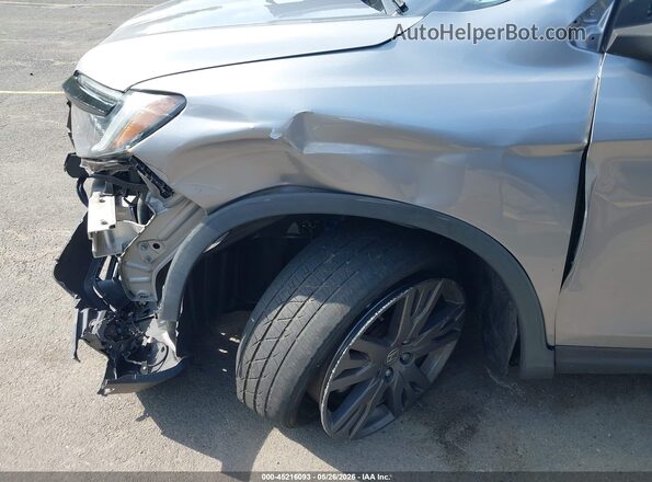 5FNYF8H54LB014585 2020 HONDA PASSPORT Silver Դիմացի տեսք