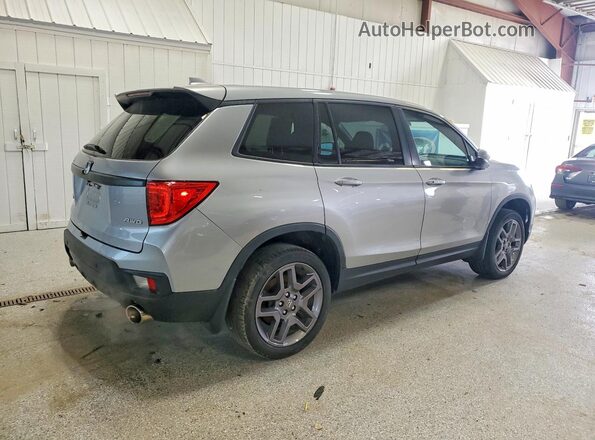 5FNYF8H54PB034339 2023 HONDA PASSPORT Серебряный Задняя правая четверть