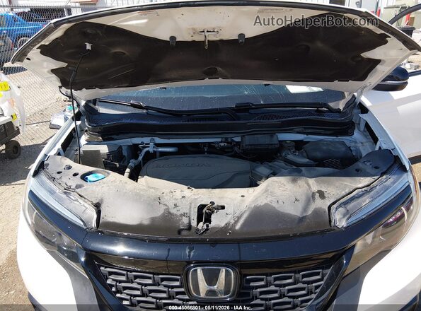 5FNYF8H55MB025354 2021 HONDA PASSPORT White Rear view