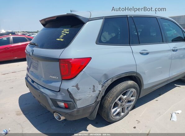5FNYF8H56PB033709 2023 HONDA PASSPORT Blue Vista frontal