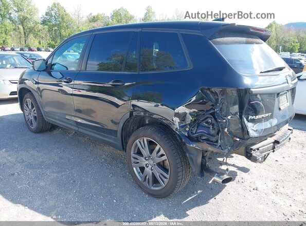 5FNYF8H58KB019030 2019 HONDA PASSPORT Black 