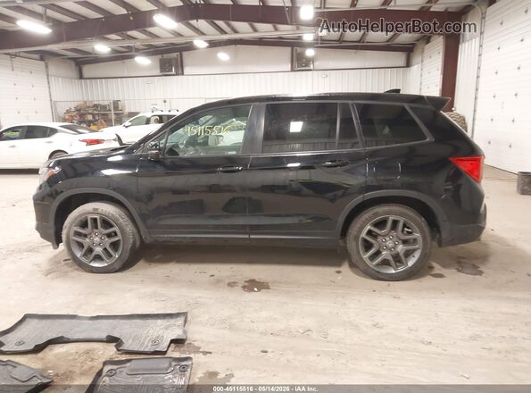 5FNYF8H59NB026556 2022 HONDA PASSPORT Black Vista interior trasera