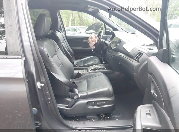5FNYF8H5XMB004077 2021 HONDA PASSPORT Gray Vista interior delantera