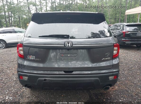 5FNYF8H5XMB004077 2021 HONDA PASSPORT Gray 
