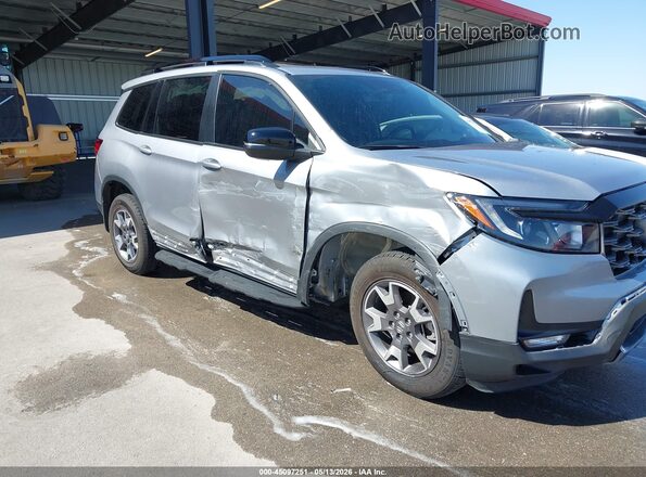 5FNYF8H60NB012540 2022 HONDA PASSPORT Silver Вид спереду