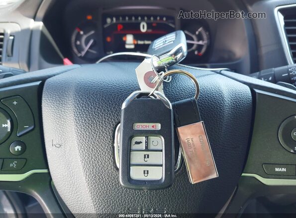 5FNYF8H60NB012540 2022 HONDA PASSPORT Silver Вид панелі приладів