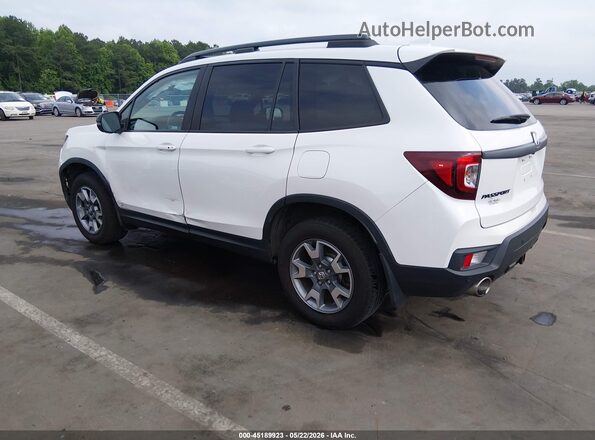 5FNYF8H60PB004344 2023 HONDA PASSPORT White Tył lewy