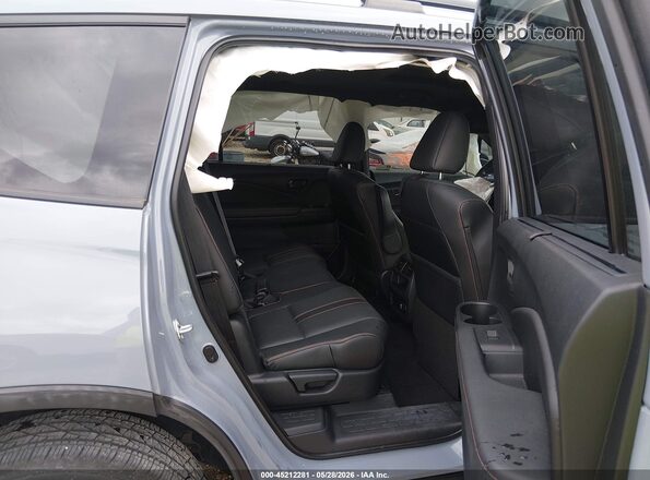 5FNYF8H66PB009645 2023 HONDA PASSPORT Blue VIN კოდის სტიკერის ხედი