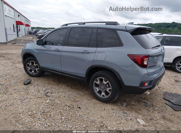 5FNYF8H66PB009645 2023 HONDA PASSPORT Blue უკანა მარცხენა