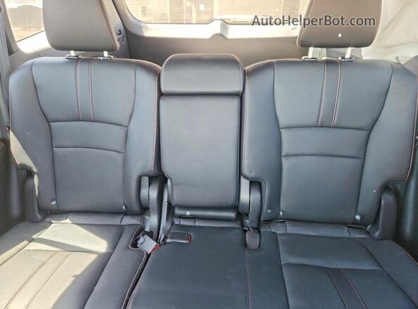 5FNYF8H67PB041357 2023 HONDA PASSPORT Gray Rear seats view