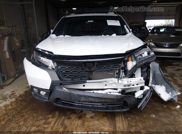 5FNYF8H90MB007184 2021 HONDA PASSPORT White Դիմացի տեսք