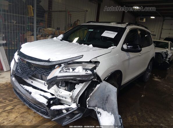 5FNYF8H90MB007184 2021 HONDA PASSPORT White Առջևի ձախ երեք քառորդ տեսարան