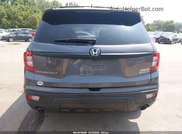 5FNYF8H90MB024034 2021 HONDA PASSPORT Gray 