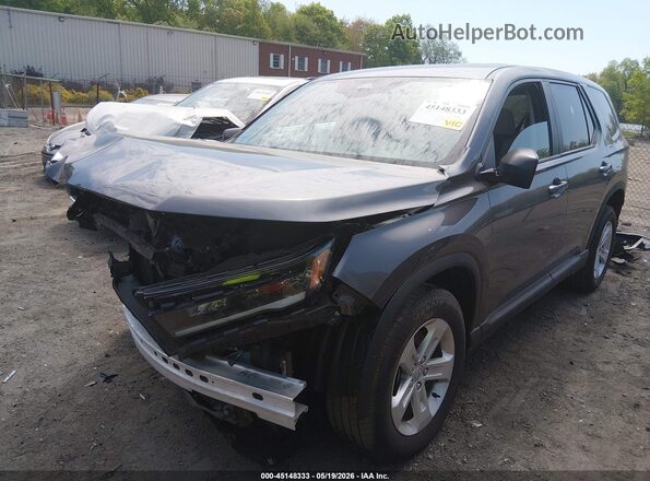 5FNYG1H28PB020714 2023 HONDA PILOT Серый Вид салона спереди