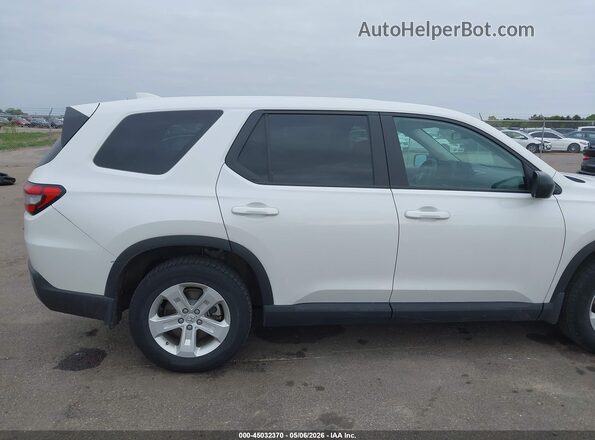 5FNYG1H29PB019183 2023 HONDA PILOT White Դիմացի տեսք