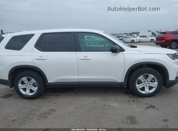 5FNYG1H29PB019183 2023 HONDA PILOT White Սալոնի հետևի տեսք
