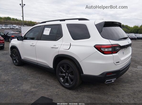 5FNYG1H30PB042487 2023 HONDA PILOT White Задня ліва чверть