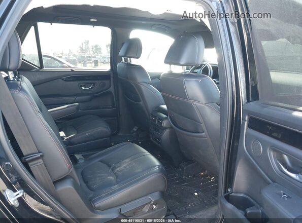 5FNYG1H63SB044530 2025 HONDA PILOT Black VIN կոդի պիտակի տեսք
