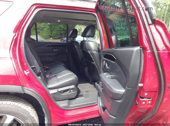 5FNYG1H71SB017223 2025 HONDA PILOT Red VIN sticker view