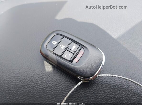 5FNYG1H71SB017223 2025 HONDA PILOT Red Dashboard view