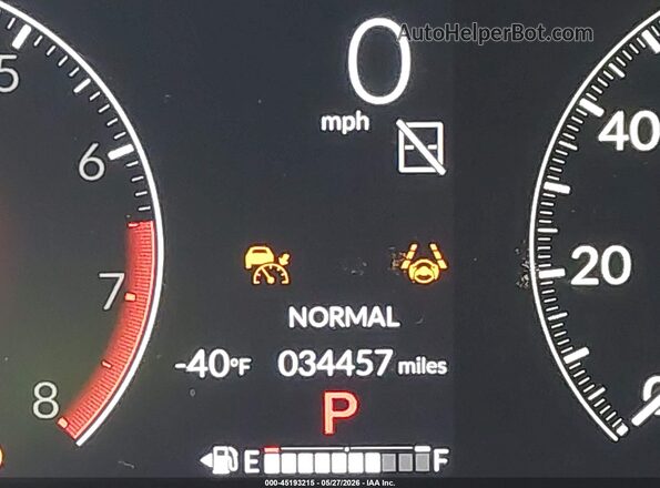 5FNYG1H71SB017223 2025 HONDA PILOT Red 