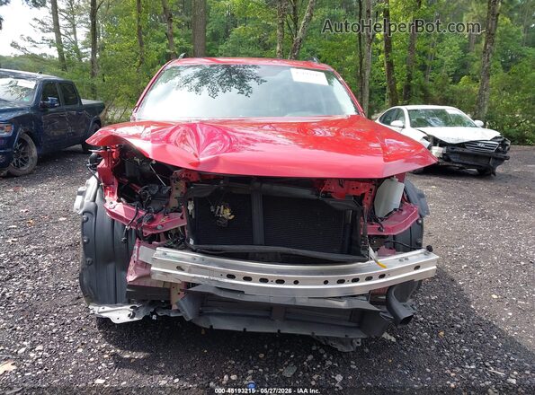 5FNYG1H71SB017223 2025 HONDA PILOT Red Rear interior view