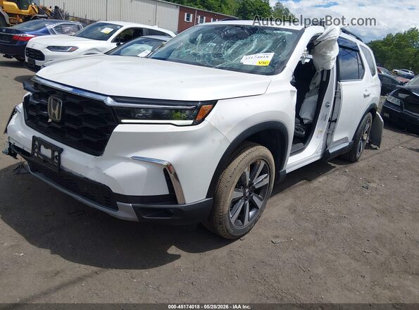 5FNYG1H79RB048309 2024 HONDA PILOT White Przód lewy