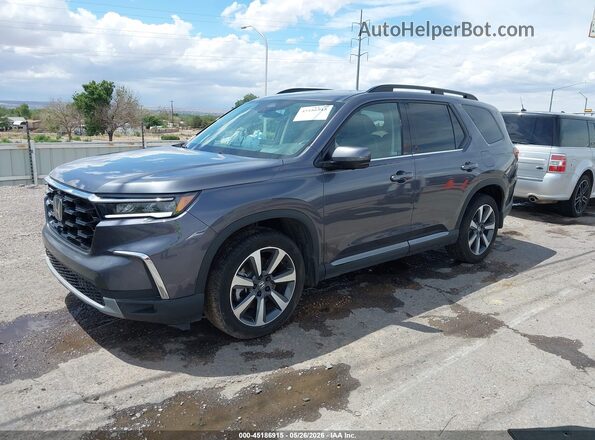 5FNYG1H86RB034666 2024 HONDA PILOT Gray Przód lewy