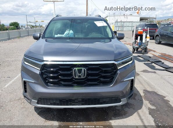 5FNYG1H86RB034666 2024 HONDA PILOT Gray Widok zestawu wskaźników