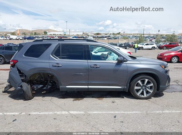 5FNYG1H86RB034666 2024 HONDA PILOT Gray Widok wnętrza z tyłu