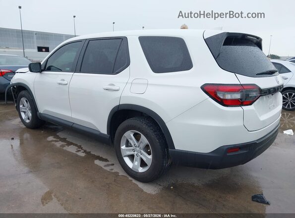 5FNYG2H27PB007796 2023 HONDA PILOT White უკანა მარცხენა