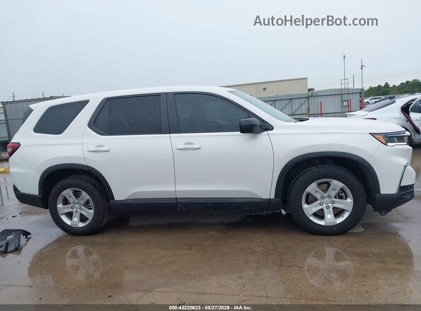 5FNYG2H27PB007796 2023 HONDA PILOT White უკანა სალონის ხედი