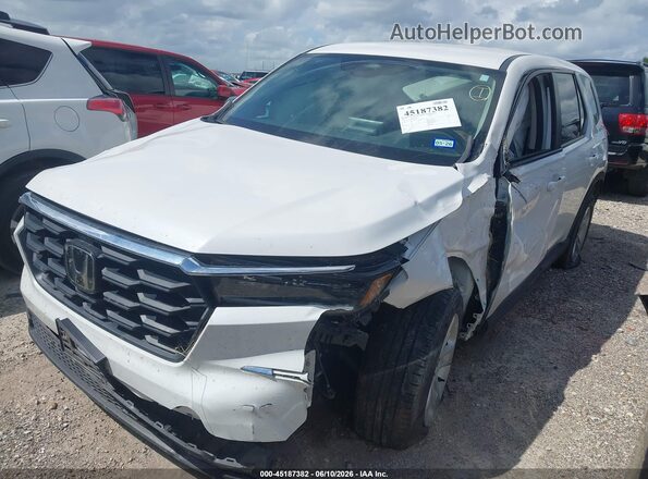 5FNYG2H29PB005855 2023 HONDA PILOT White Передня ліва чверть