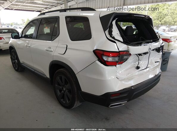 5FNYG2H35SB008706 2025 HONDA PILOT White Հետևի ձախ