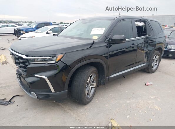 5FNYG2H49RB014110 2024 HONDA PILOT Black Przód lewy