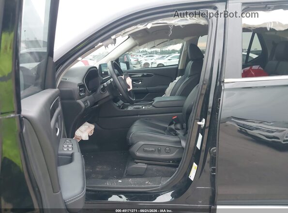 5FNYG2H49RB014110 2024 HONDA PILOT Black Widok wnętrza z przodu