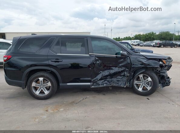 5FNYG2H49RB014110 2024 HONDA PILOT Black Widok wnętrza z tyłu