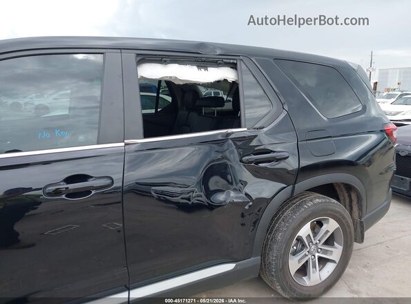 5FNYG2H49RB014110 2024 HONDA PILOT Black Widok z przodu