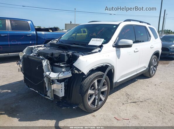 5FNYG2H71PB013735 2023 HONDA PILOT White Front left