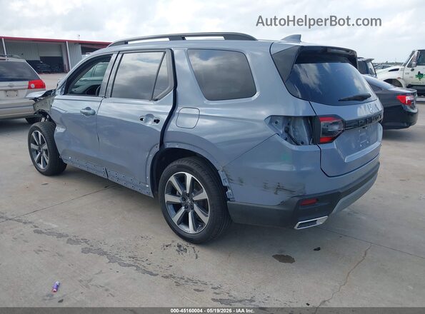 5FNYG2H78SB046952 2025 HONDA PILOT Blue Rear left