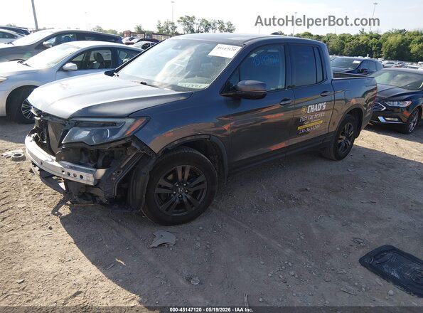 5FPYK2F13LB000161 2020 HONDA RIDGELINE Pewter Vista tres cuartos delantera izquierda