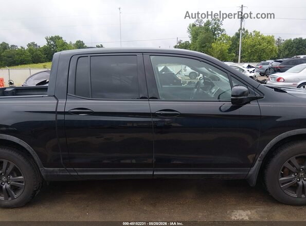 5FPYK2F15HB007880 2017 HONDA RIDGELINE Черный Вид задней части салона
