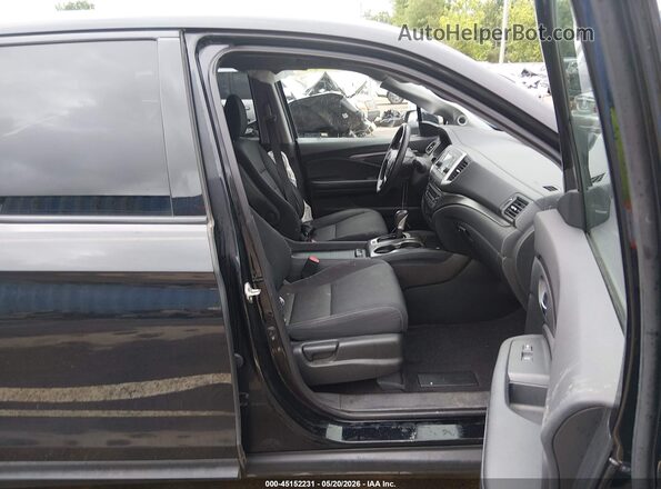 5FPYK2F15HB007880 2017 HONDA RIDGELINE Черный Вид салона спереди