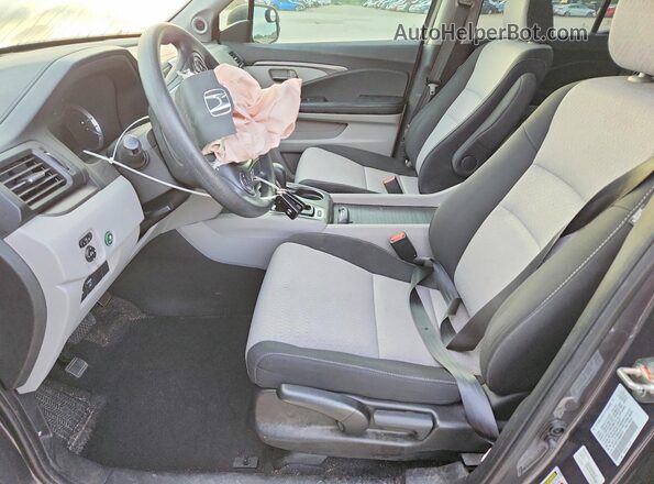 5FPYK2F27KB006181 2019 HONDA RIDGELINE Gray Front interior view